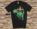 St Patricks Day Shirt Lucky Irish Leprechaun T Rex Tshirt Long Sleeve Tee Sweatshirt or Tank Top Funny Saint Paddys Day Dinosaur Shirt Sweatshirt – Aesthetic Look · Perfect For Daily Wear