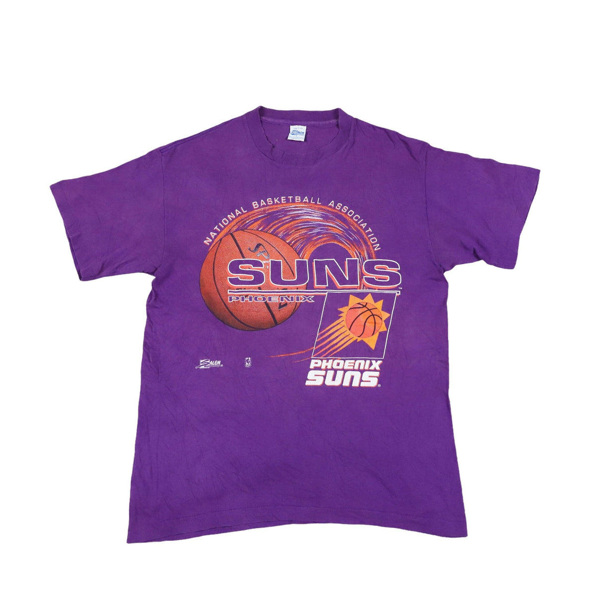 Vintage 90s Phoenix Suns T Shirt NBA Basketball Size L Graphic Tee – Bold Style · Must-Have Style