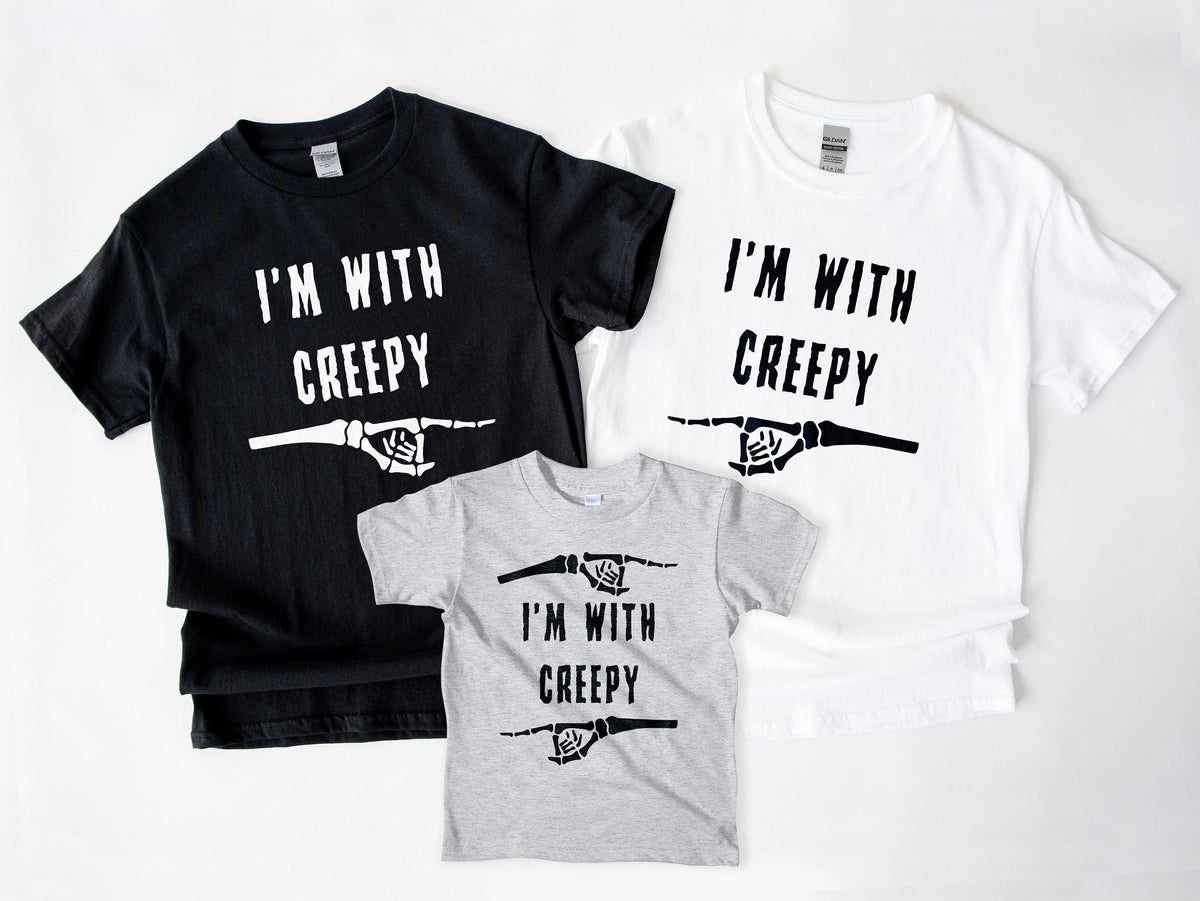 Family Halloween Shirts Matching Halloween TShirts For Family Father Son Mother Daughter Mr Mrs His Hers Family Halloween TShirts Graphic Tee – Soft Feel · Top Pick For Any Outfit