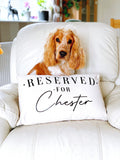 Cocker Spaniel Dog Pillow Case Reserved For The Dog Cushion Cover Springer Spaniel Dog Cushion Cover King Charles Spaniel Gifts Graphic Tee – Aesthetic Look · High-Quality Print