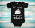 Pack My Bag I39m Going To Grandma39s Cute Baby Bodysuit with Grandparent Name Can Personalize with any Grandmother or Grandfather Names Tote Bag – Easygoing Wear · Trending Graphic Apparel