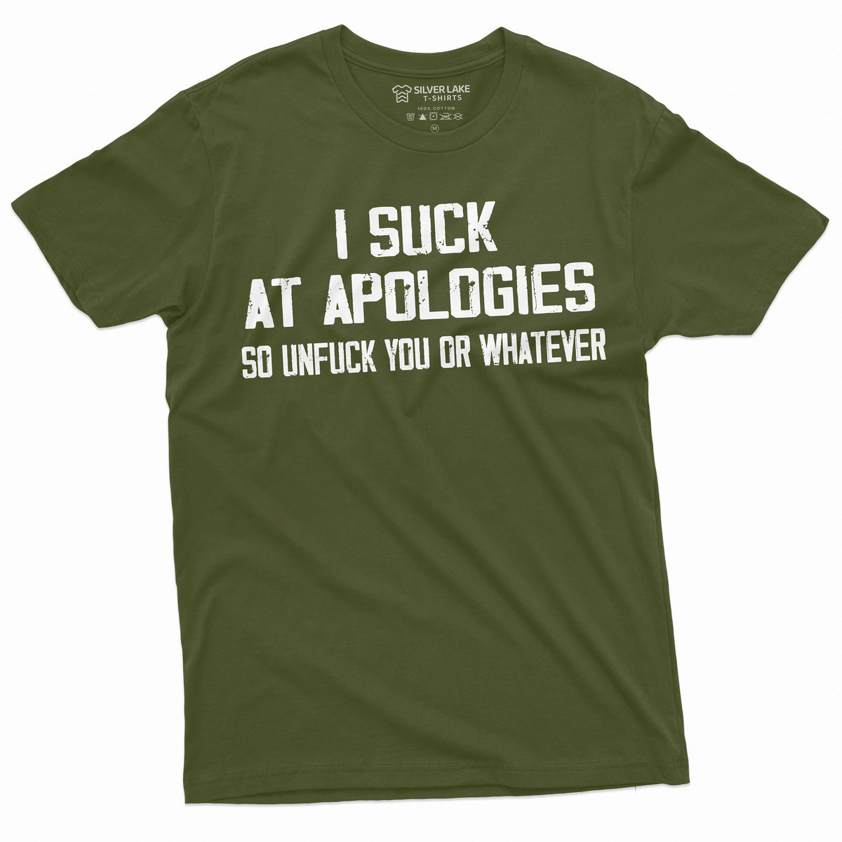 Men39s Funny I suck at apologies Tee Shirt Offensive adult humor Birthday Gift Man Tee Shirt Humorous Tee Graphic Tee – Soft Feel · Must-Have Style