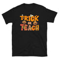 Halloween Teacher Trick Or Teach Shirt Graphic Tee – Aesthetic Look · Great Gift For Fans