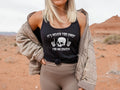 Skull Halloween Tank Top It39s Never Too Early For Halloween Goth Halloween Vest Tank Top – Cozy Vibes · Great Gift For Fans