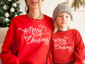 Merry Christmas Family Sweatshirt Matching Christmas Sweaters Adult Kids Family Christmas Jumpers Sweatshirt – Bold Style · Perfect For Daily Wear