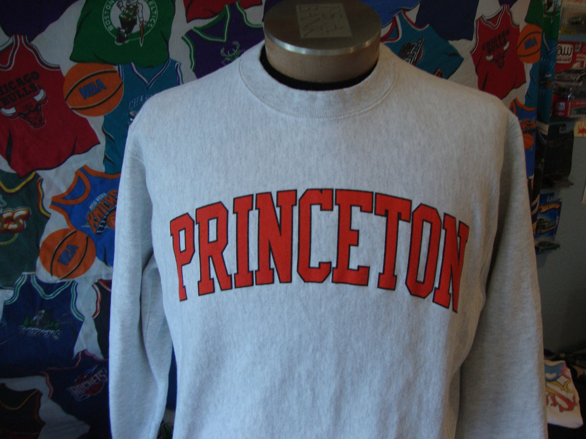 Vintage Princeton Tigers Champion Reverse Weave Gray Crewneck Sweatshirt Size M Sweatshirt – Premium Graphic · Top Pick For Any Outfit