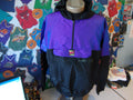 Vintage 9039s Surf Style Purple and Black Windbreaker Jacket XL Graphic Tee – Aesthetic Look · Trending Graphic Apparel