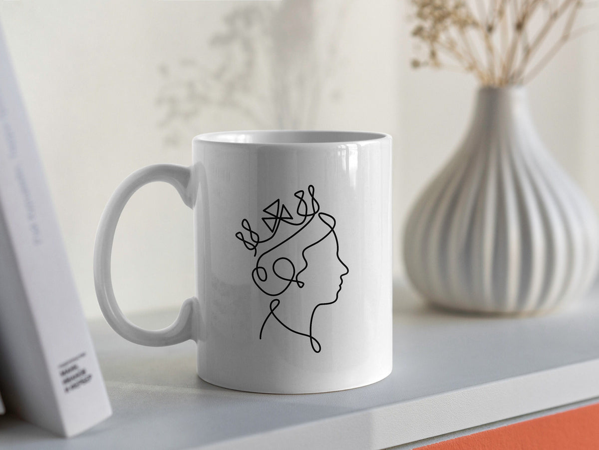 Queen Elizabeth Mug Queen Elizabeth Gift Queen Elizabeth Platinum Jubilee Mug Queen Of England Mug Queen Elizabeth II Mug Graphic Tee – Feel-Good Design · Top Pick For Any Outfit