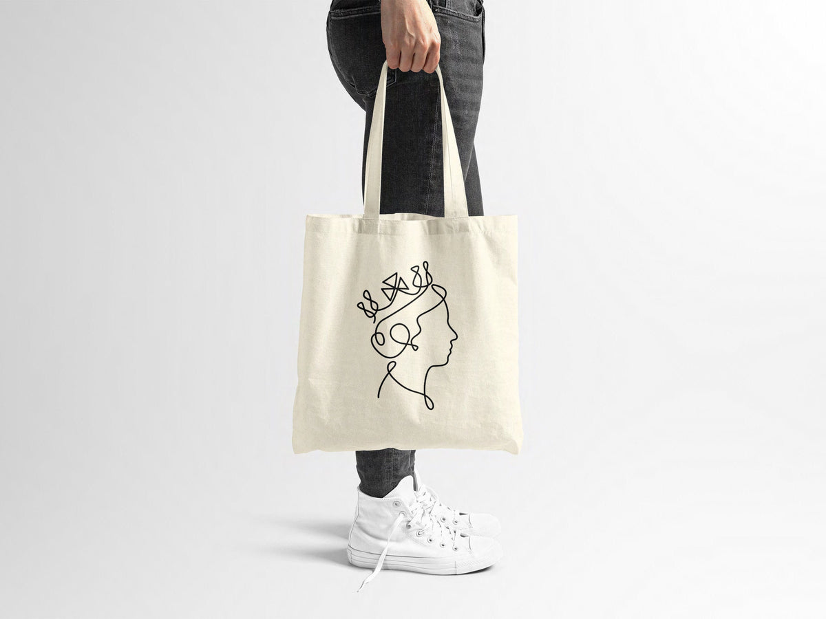 Queen Elizabeth Tote Bag Queen Elizabeth Bag Queen Of England Print Queen Elizabeth II Shopping Bag Tote Bag – Warm & Stylish · Great Gift For Fans