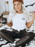 Punk Girl TShirt Bat Print Shirt Halloween Bat Shirt Punk TShirt Horror TShirt Heavy Metal Goth Aesthetic Tee Goth Girl Shirt Graphic Tee – Easygoing Wear · High-Quality Print