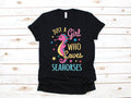 Girl Who Loves Seahorses TShirt Cute Seahorse Tee Kids Shirt Hoodie Long Sleeve Sweatshirt Hoodie – Feel-Good Design · Must-Have Style