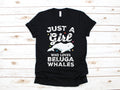 Girl Who Loves Beluga Whales TShirt Cute Beluga Whale Tee Kids Shirt Hoodie Long Sleeve Sweatshirt Hoodie – Aesthetic Look · Trending Graphic Apparel