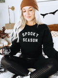 Trendy Halloween Sweatshirt Spooky Season Sweatshirt Halloween Sweatshirt Outfit For Halloween Halloween Print Sweatshirt Sweatshirt – Premium Graphic · Great Gift For Fans