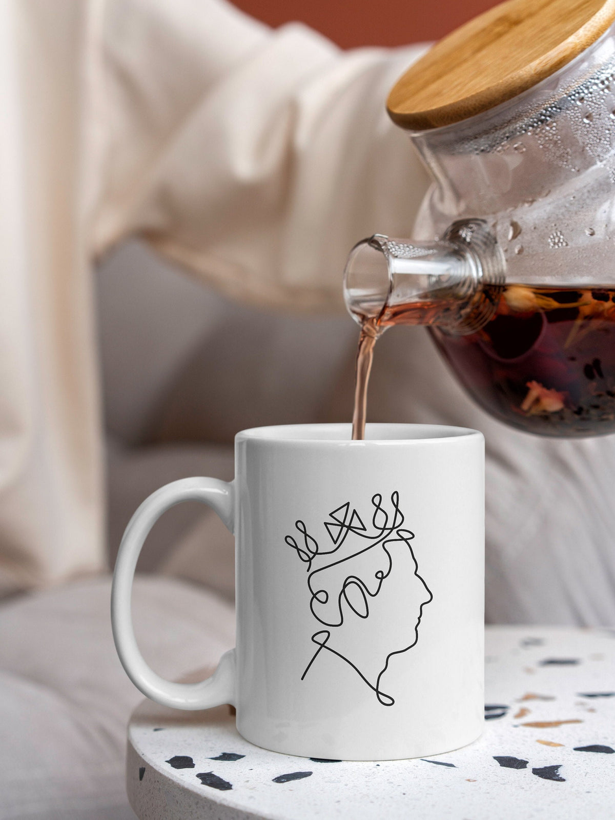King Charles Mug King Charles Gift King Charles Coronation Mug King Of England Mug King Charles III Mug Graphic Tee – Cozy Vibes · Perfect For Daily Wear