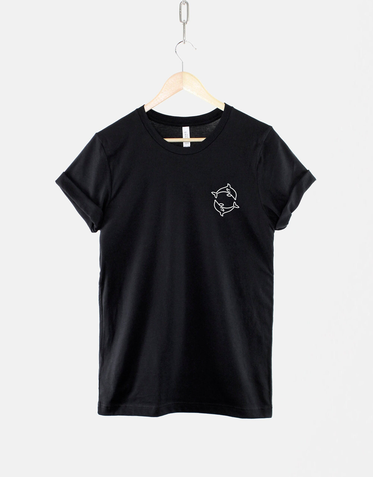 Dolphin TShirt Dolphin Shirt Dolphin Print Pocket Tee Dolphin Gift Nautical Dolphin TShirt Swimming Dolphins TShirt Graphic Tee – Premium Graphic · Must-Have Style