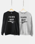 Couples Halloween Sweatshirt Matching Halloween Sweatshirts For Couples His And Hers Halloween Sweatshirt Creepy Skeleton Sweatshirt Sweatshirt – Fan Favorite · Must-Have Style