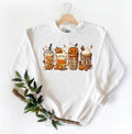 Fall Coffee Shirt Cute Fall Sweatshirt Coffee Lover tee Shirt Halloween Pumpkin Latte Drink Cup Pumpkin Spice Shirt Thanksgiving Shirt Sweatshirt – Aesthetic Look · Must-Have Style