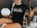 Retro Halloween TShirt Let39s Go Ghouls TShirt Womens Halloween Pun Shirts Womens Retro TShirt Retro Style Halloween TShirt Graphic Tee – Cozy Vibes · Trending Graphic Apparel
