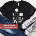 History Teacher Shirt History Teacher Gifts History Shirt Funny Teacher T Shirt History Major Shirt Social Studies Squad TShirt Graphic Tee – Fan Favorite · Must-Have Style