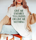 Funny Bookish Tee Shirt for Enemies to Lovers Regency Romance Tee Shirt Shirt for Author Shirt for Romance Book Lover or Librarian Graphic Tee – Everyday Comfort · High-Quality Print