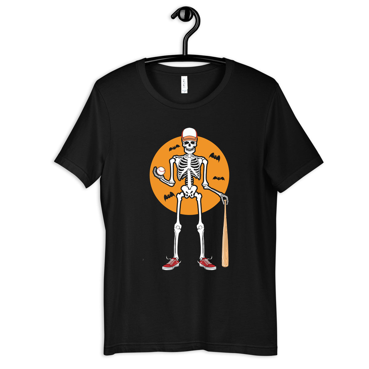 Baseball Skeleton Halloween Shirt Baseball Player Tee Kids TShirt Hoodie Long Sleeve Tank Top Hoodie – Cozy Vibes · Great Gift For Fans
