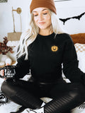 Glow In The Dark Pumpkin Sweatshirt Glow In The Dark Halloween Sweatshirt Cute Pumpkin Sweater Halloween Pumpkin Sweatshirt Sweatshirt – Aesthetic Look · Great Gift For Fans