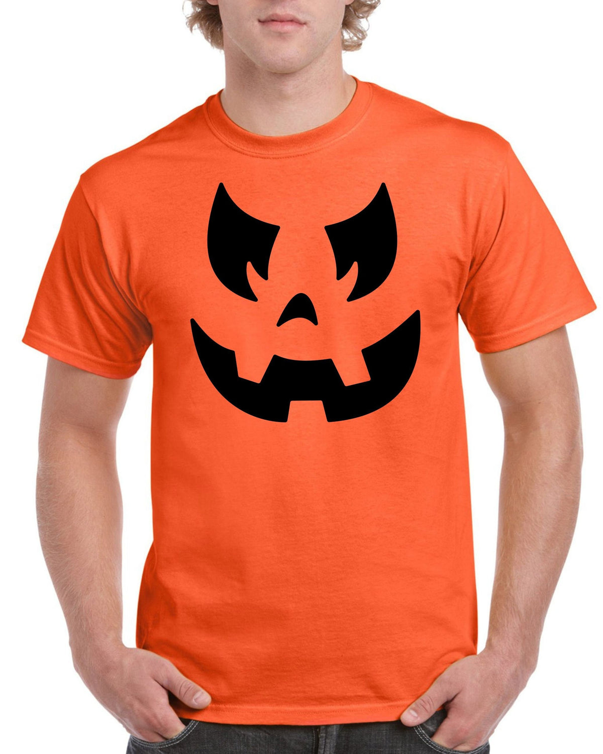 Mens Halloween Shirt Fancy Dress Costume TShirt Pumkin Scary Horror Tee Face 7 Graphic Tee – Premium Graphic · Great Gift For Fans