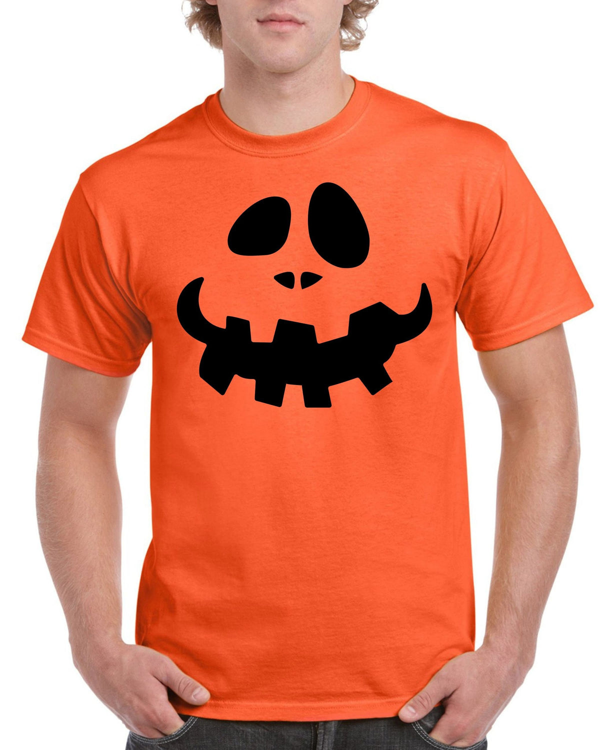 Mens Halloween Shirt Fancy Dress Costume TShirt Pumkin Scary Horror Tee Face 8 Graphic Tee – Cozy Vibes · Trending Graphic Apparel