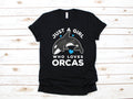 Girl Who Loves Orcas TShirt Orca Whales Shirt Orca Whale Girl Hoodie Kids Tee Sweatshirt Tank Top Womens Shirt Hoodie – Fan Favorite · Top Pick For Any Outfit