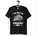 Porcupine Shirt Funny Porcupines Tee Porcupine Kids TShirt Zoo Kids Hoodie Long Sleeve Tank Top Sweatshirt Hoodie – Soft Feel · Must-Have Style