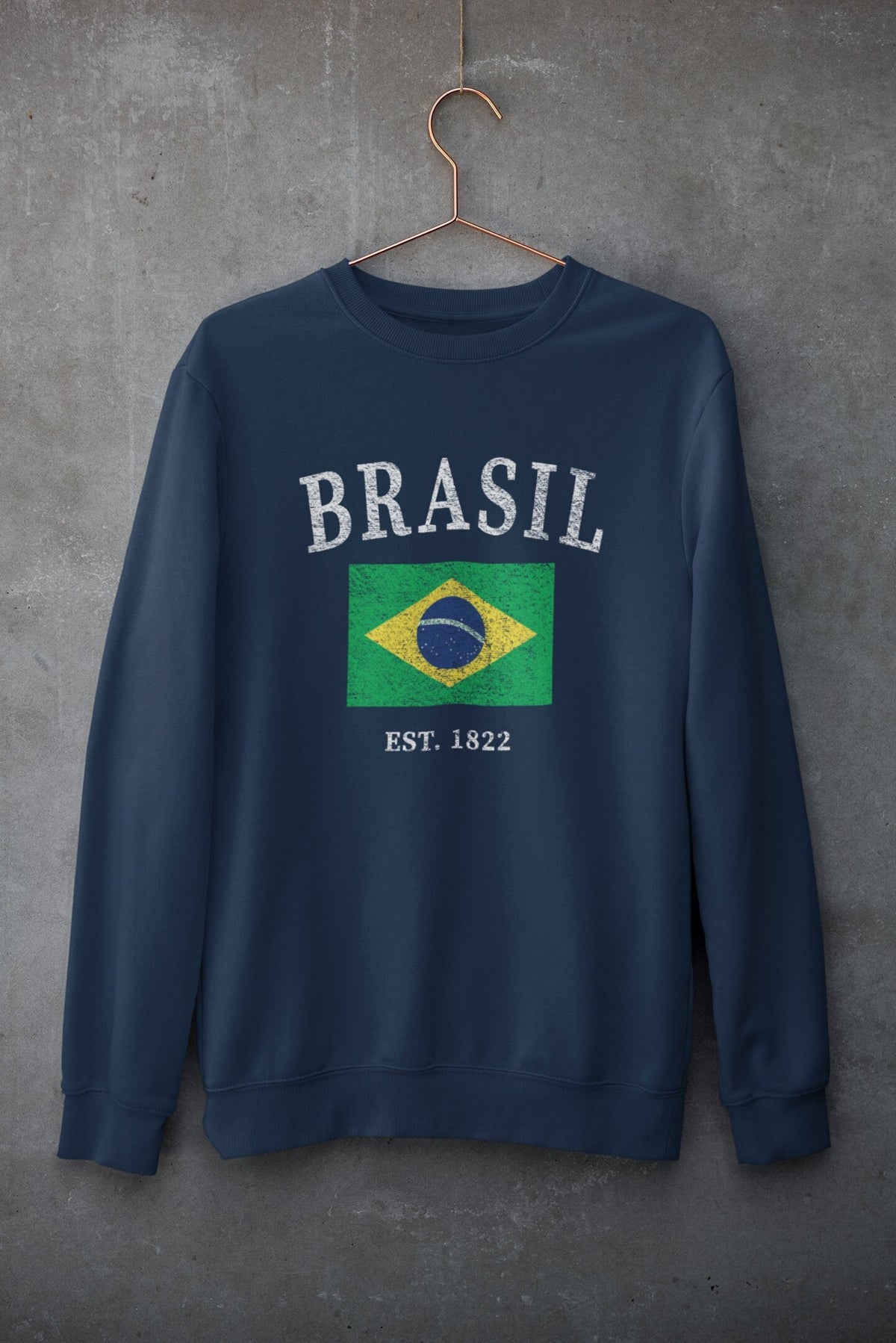 Brazil Sweatshirt Brazil Gifts Brazil Pullover Brazil Vacation Crewneck Brazil Souvenir Brazil Flag Sweatshirt – Fan Favorite · Great Gift For Fans