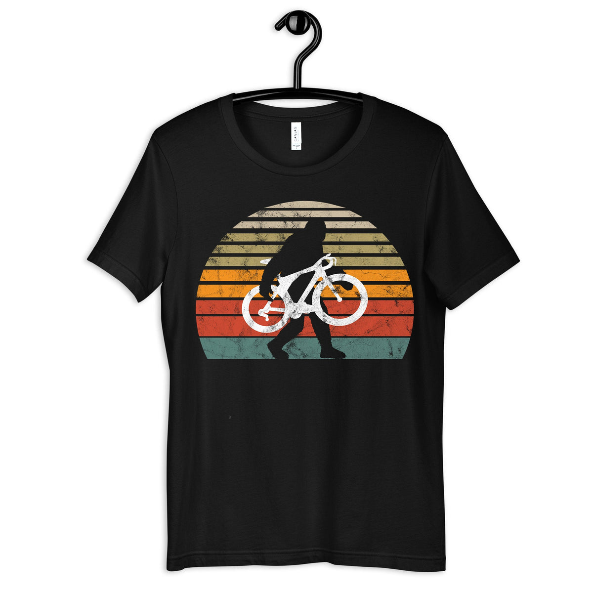 Bigfoot Cycling Shirt Bigfoot Cyclist Tee Sasquatch Bicycle Mountain Biking Bigfoot Hoodie Tank Top Sweatshirt Long Sleeve Hoodie – Aesthetic Look · Perfect For Daily Wear