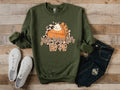 Here for the Pie SweatshirtThanksgiving ShirtThankful ShirtFall ShirtHello PumpkinFamily Matching Shirtfall SweatshirtPie Shirt Sweatshirt – Premium Graphic · Trending Graphic Apparel