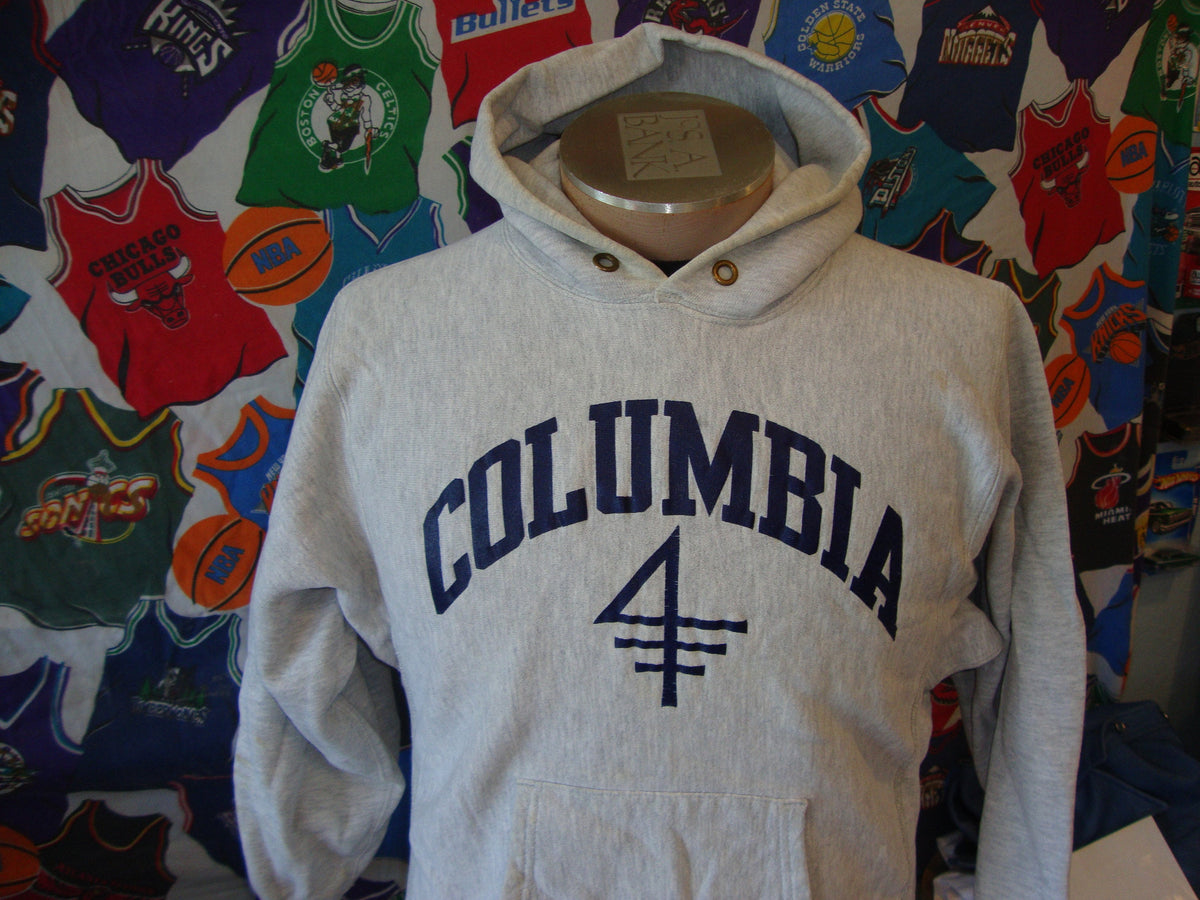 Vintage 9039s Columbia University Champion Reverse Weave Gray Hoodie Sweatshirt M Hoodie – Warm & Stylish · Perfect For Daily Wear