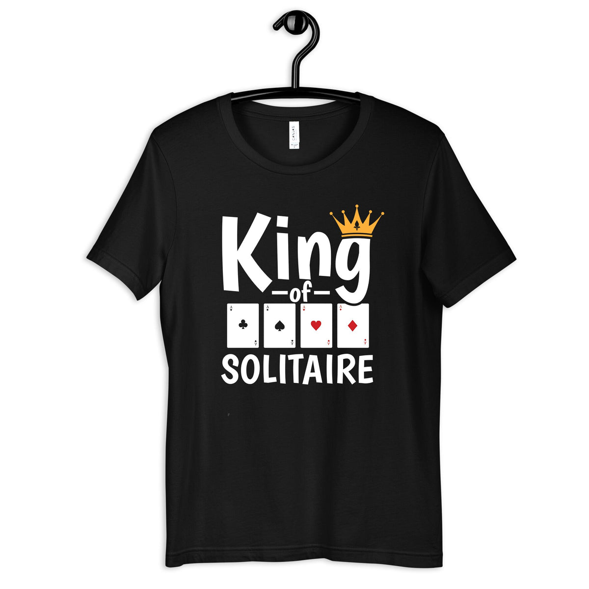 King Of Solitaire Shirt Funny Solitaire TShirt Hoodie Sweatshirt Long Sleeve Tank Top Hoodie – Fan Favorite · High-Quality Print