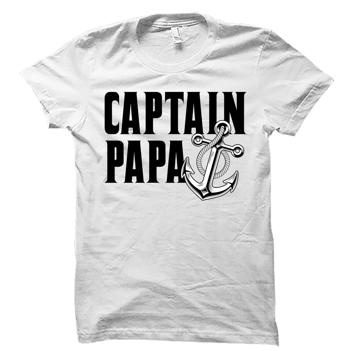 Captain Papa Shirt Captain Papa Gift Captain Shirt Sailing Shirt Boat Captain Pontoon Owner Gift Sailing Lovers Boating Shirt OS4941 Graphic Tee – Soft Feel · Perfect For Daily Wear