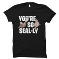 Funny Seal Shirt Funny Seal Gift Cute Seal Shirt Ocean Lover Shirt Seal Lover Gift Seal Pun Shirt Seal Lover Shirt Pun Shirts OS5016 Graphic Tee – Aesthetic Look · Great Gift For Fans