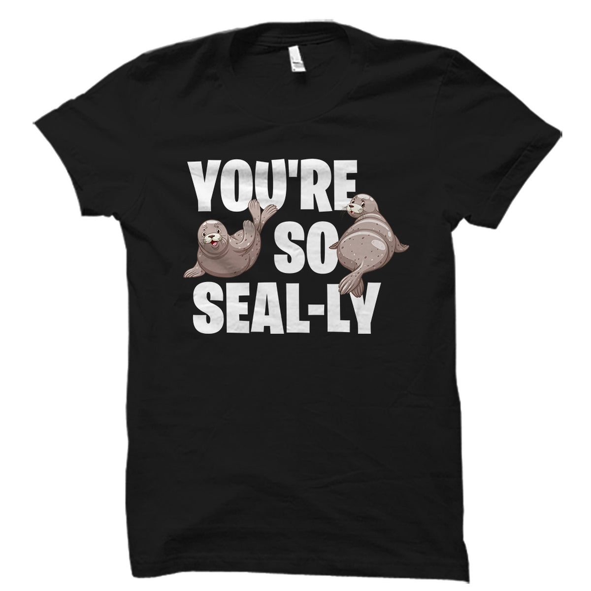 Funny Seal Shirt Funny Seal Gift Cute Seal Shirt Ocean Lover Shirt Seal Lover Gift Seal Pun Shirt Seal Lover Shirt Pun Shirts OS5016 Graphic Tee – Aesthetic Look · Great Gift For Fans