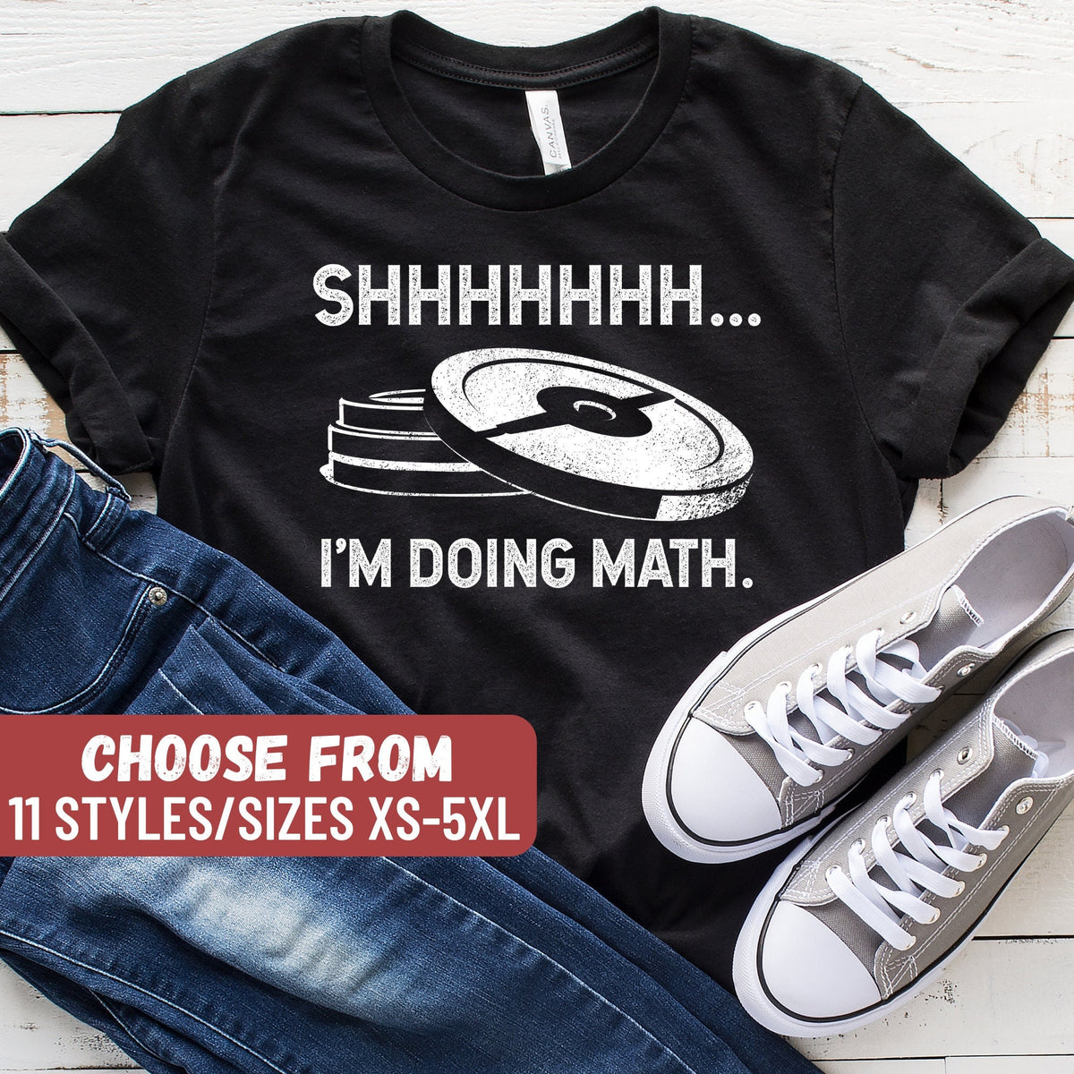Shhhhhhh I39m Doing Math TShirt Weightlifting Shirt Funny Workout Shirt Women39s Workout Shirt Funny Workout Shirt Powerlifting Shirt Graphic Tee – Aesthetic Look · Perfect For Daily Wear