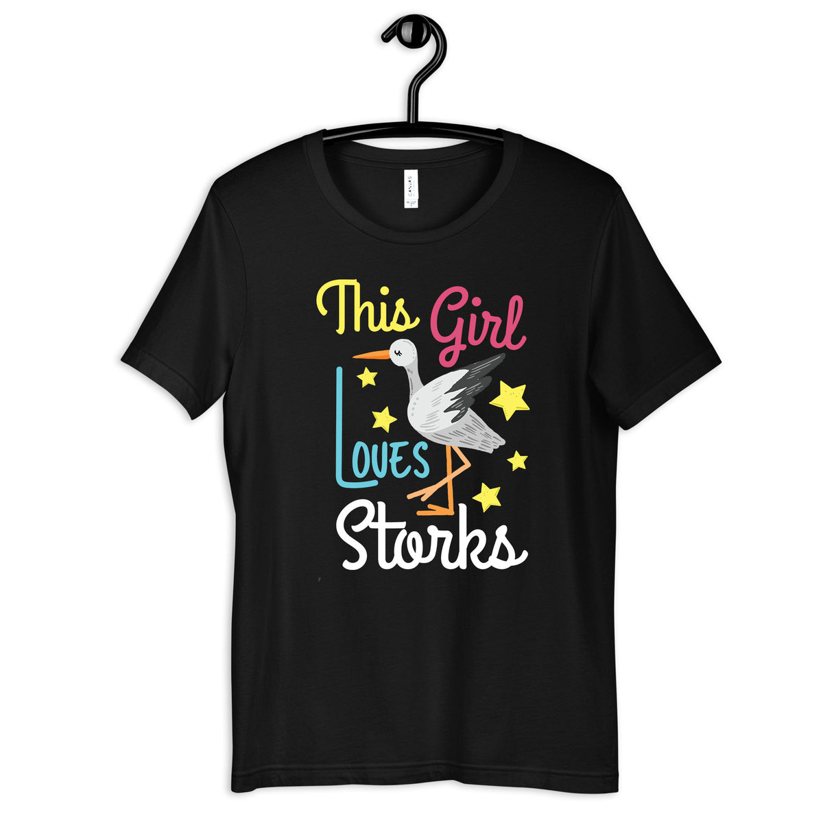 This Girl Loves Storks TShirt Stork Tee Stork Girl TShirt Kids Tee Womens TShirt Hoodie Long Sleeve Sweatshirt Tank Top Hoodie – Premium Graphic · Top Pick For Any Outfit