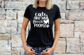 Womens Cat TShirt Shirt Cat Lovers Gift For Cat Tee Cats Are My Favorite People Graphic Tee – Fan Favorite · Top Pick For Any Outfit