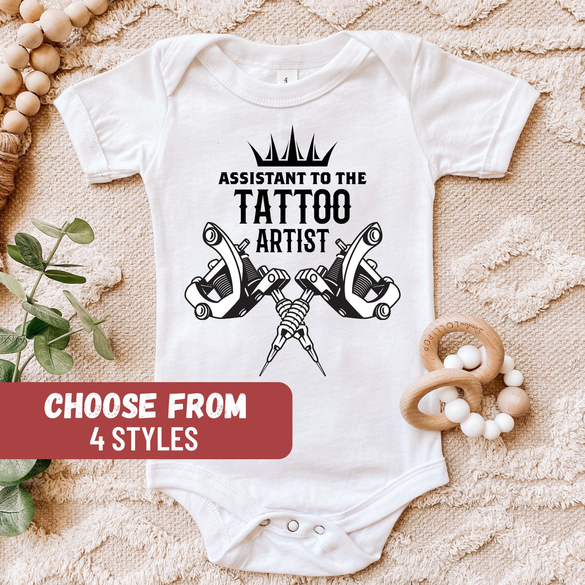 Tattoo Baby Clothing Tattoo Baby Gift Gift For Tattoo Artist Tattoo Artist Baby Clothes Tattoo Artist Baby Apparel Tattoo Assistant Graphic Tee – Easygoing Wear · Must-Have Style