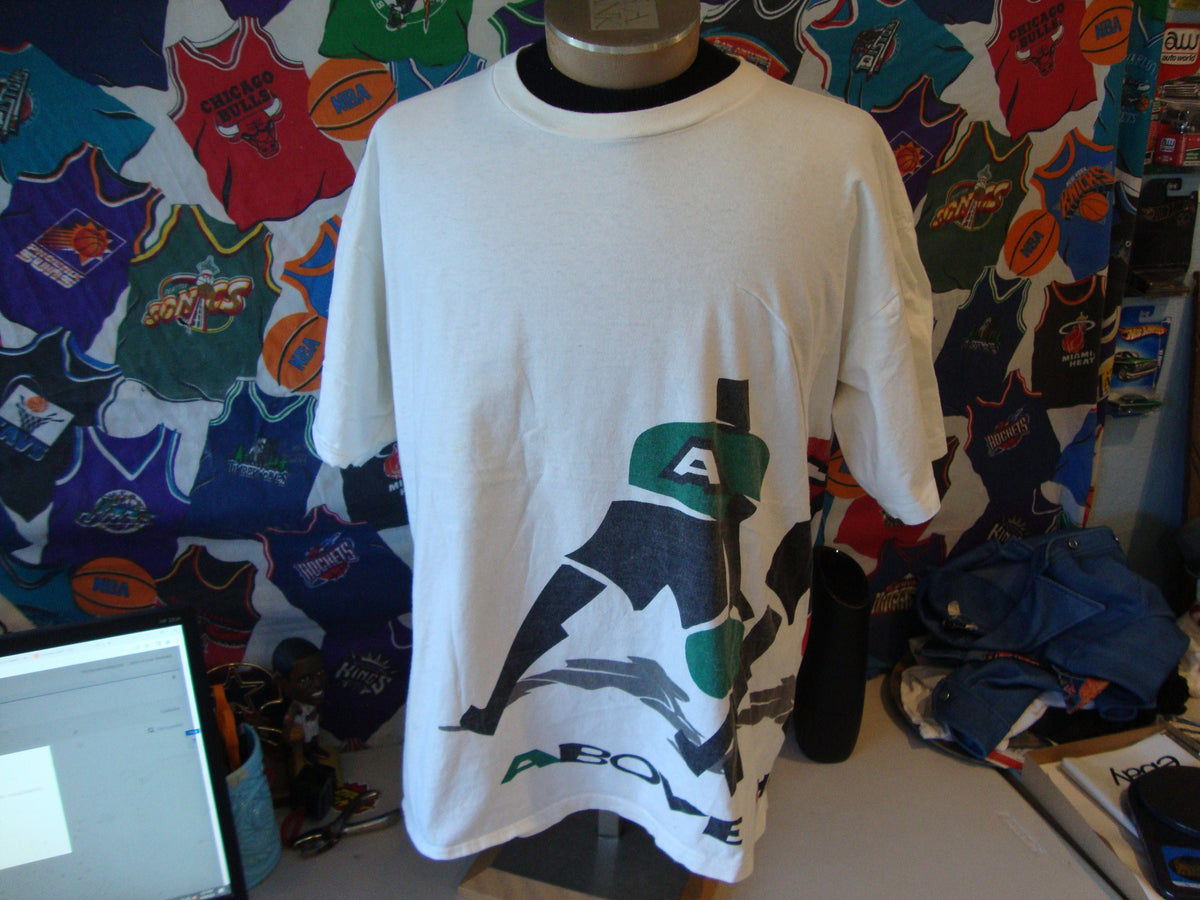 Vintage 9039s Reebok Above The Rim Hoop Wear Basketball White T Shirt Size XXL Graphic Tee – Easygoing Wear · Must-Have Style