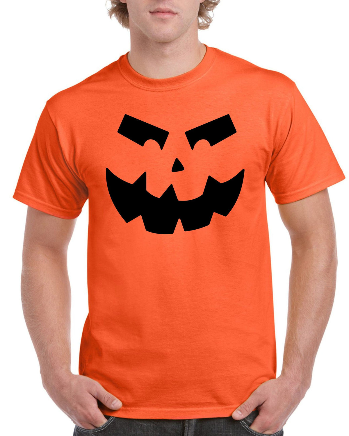 Mens Halloween Shirt Fancy Dress Costume TShirt Pumkin Scary Horror Tee Face 4 Graphic Tee – Warm & Stylish · Perfect For Daily Wear