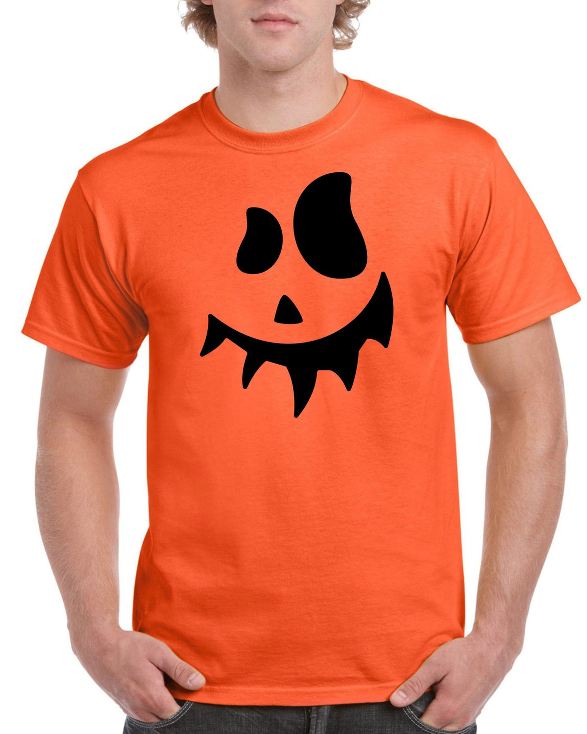 Mens Halloween Shirt Fancy Dress Costume TShirt Pumkin Scary Horror Tee Face 6 Graphic Tee – Easygoing Wear · Perfect For Daily Wear
