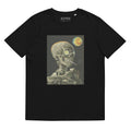 Starry Eyes Van Gogh Vincent Starry Night Van Gogh Painting Skull Art Smoke and Skulls Unisex organic cotton t shirt Graphic Tee – Warm & Stylish · Top Pick For Any Outfit