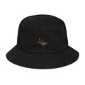 Alpha Sign Denim bucket hat gold Graphic Tee – Cozy Vibes · Top Pick For Any Outfit