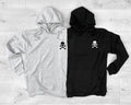 Skull And Crossbones Hoodie Skull Hoodie Womens Skull Hoodies Black Skulls Hoodie Skull Cross Bones Hoodie Hoodie – Soft Feel · Great Gift For Fans
