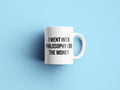 Funny Philosophy Mug Philosophy Student Gift Idea Philosophy Teacher Gift I Went Into Philosophy For The Money Graphic Tee – Feel-Good Design · Great Gift For Fans