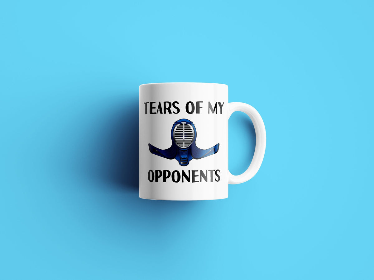Funny Kendo Mug Kendo Gift Kendoka Gift Tears Of My Opponents Graphic Tee – Cozy Vibes · Perfect For Daily Wear